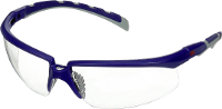 3M S2001AF BLU Veiligheidsbril Met anti condens coating, Met anti kras coating, Verstelbare hoek Blauw, Grijs EN 166 DIN 166