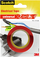 3M universal 4401RED Isolatietape Scotch Rood (l x b) 10 m x 15 mm 1 stuk(s)