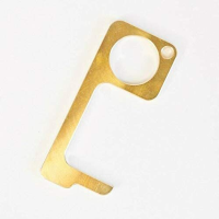 Voorhoofd Mini Zelfreinigend Herbruikbaar Handvat Gereedschap Deuropener Druk Lift Handstick Deur trekt