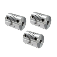3Pcs 5x5mm Cnc Motor Jaw Shaft Coupler Flexible Coupling For 3d Printer