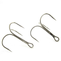3Pcs High Carbon Stainless Steel Triple Fishing Hook