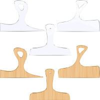 3PCS Houtbewerking Essentiële Acryl Router sjablonen voor Charcuterie Board Handvatten Snijden en Vormen Gereedschap Dui