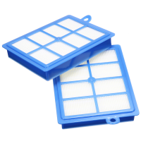 3Pcs Motor Cotton Filter & 2pcs Hepa Filter Replacement For Philips Electrolux Vacuum Cleaner
