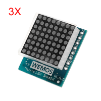 3Pcs Wemos® Matrix Led Shield V1.0.0 For Wemos D1 Mini