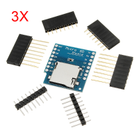 3Pcs Wemos® Micro Sd Card Shield For Wemos D1 Mini Tf Wifi Esp8266 Compatible Sd Wireless Module For Arduino