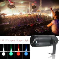 3W Led Moonflower Spot Light Dj Disco Party Club Stage Lighting