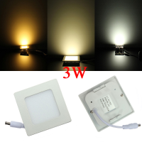 3W Square Dimmable Ultrathin Ceiling Energy Saving Led Panel Light