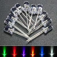 3X 120stuks 5mm Witte Rode Blauwe Groene Gele Paarse LED Lamp Lichtdiode