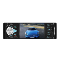 4.1 Inch auto stereo 1Din auto radio 60W FM afstandsbediening multimedia speler Bluetooth MP5 speler ondersteuning TF ka