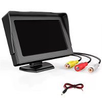 4,3 Inch Auto LCD Monitor Hoog Resolutie Display Auto Switching AV Ingang voor Auto Scherm