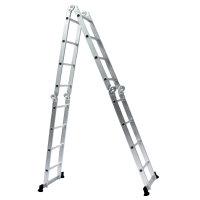4.7M Multipurpose Aluminum Alloy Ladder 4fold X 4steps Ladder Scaffold Extendable