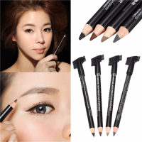 4 Colors Waterproof Eyebrow Pencil Pen Brush Makeup Cosmetic Beauty Tools