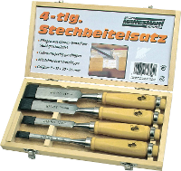 4 Delig Steekbeitelset BrÃ¼der Mannesmann M66104