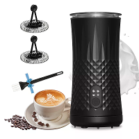 4 In 1 Automatic Milk Frother & Warmer Heater Hot and Cold Milk Foam Maker Electric Milk Frother and Steamer for Coffee