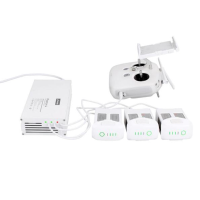 4 In 1 Multi Intelligent Parallel Charger For Dji Phantom 4 Battery And Transmitter