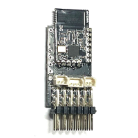 4 IN 1 Multi protocol 6CH PWM Mini Compatibele RC ontvanger met Dual Brushed 5A ESC voor Flysky Wfly Microzone Radio zen