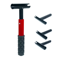 4 In 1 Multifunctionele Scharniergap Aanpassingsgereedschap Hoogwaardige Staal Antislip Grip Inclusief 9mm 13mm 15mm 18m