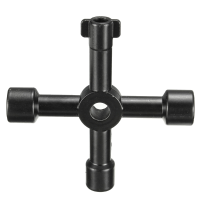 4 In 1 Universal Cross Triangle Key For Train Electrical Cabinet Lift