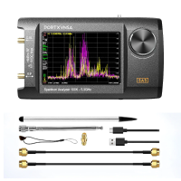 SA5 PORTXVNSA 4 inch IPS LCD Multi function Handheld Spectrum Analyzer 100k 5.3GHz Signaalgenerator