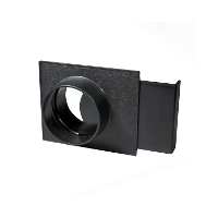 4 Inch Ventilatiebuisconnector 100mm Luchtstroomregeling Voor Stofafzuiger Accessoire