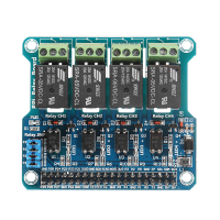 4 Kanaals 5A250 V AC / 30 V DC Compatibel 40Pin Relais Board Voor Raspberry Pi A+/B+ / 2B / 3B