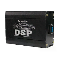 4 Kanaals autoradioversterker klasse A/B krachttechnologie 200W RMS vermogen DSP oplossing hoge 4Ω belasting 20Hz 20kHz