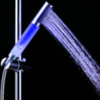 4 Led Lights 7 Colors Gradual Change Water Shower Head