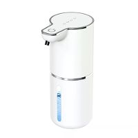 4 Niveaus automatische zeepdispenser contactloze schuimzeepdispenser 350ML USB oplaadbare elektrische verstelbare schuim