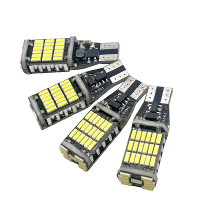 4 Pack Super Bright T15 4014 45 SMD LED Auto Reverse Licht Constante Stroomdecodering Omkeren Staart Mist Lampen Automat