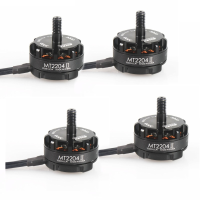 4 Pcs Emax Cooling New Mt2204 Ii 2300kv Brushless Motor Cw Ccw For Rc Multicopter