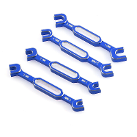 4 Stks Sleutel 3/3.2/3.5/3.7/4/5/5.5/6Mm Draadeind Moer Kogelgewricht Verwijderaar Universeel Gereedschap Voor RC Auto B