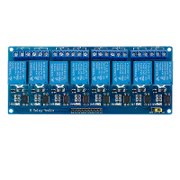 4 Stuks 12V 8CH relaismodule met optocoupler voor PIC AVR DSP ARM