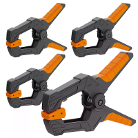 4 Stuks 6 inch zware plastic veerklemmen met een krachtige kleefkracht van 30 lbs voor houtbewerking, fotografie achterg