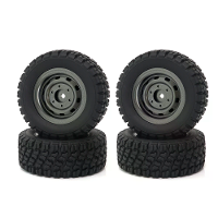 4 Stuks banden wielen voor alle terrein universeel off road voor MJX 16207 16208 HBX 16899 16890 Wltoys 144001 1/14 1/16