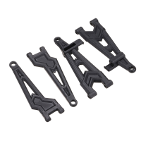 4 Stuks HBX 2996A 1/10 RC auto onderdelen vering bovenste onderste arm links rechts voof /achtervoertuigen modellen rese