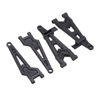 4 Stuks HBX 2996A 1/10 RC auto onderdelen vering bovenste onderste arm links rechts voor /achtervoertuigen modellen rese