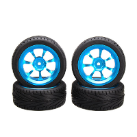 4 STUKS Legering Velgen Banden RC Auto Wielen 1/18 WLtoys A959 B A979 B A959 A969 A979 K929 Voertuigen Model Onderdelen
