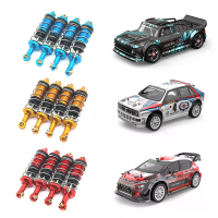 4 Stuks metalen upgraded olie schokdemper voor MJX 1/14 14302 14303 RC auto onderdelen