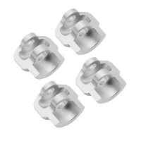 4 Stuks verbeterde schokabsorber metaal beschermkap RC auto onderdelen voor 1/8 1/7 universele modelaccessoires