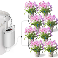 4 Verstelbare Druppelpijl Intelligente Automatische Bewateringsmachine Bewateringsapparaat Timing Artefact Potplant Tuin
