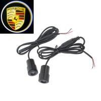 4 X Laser Logo Led Door Ghost Shadow Welcome Lights For Porsche