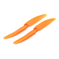 40 Stuks Gemfan 5030 5X3 ABS Direct Drive Oranje Propellerblad Voor RC Vliegtuig