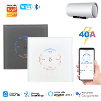 40A Tuya WiFi Slimme Boiler Switch Aanraaktimer Control Alexa Google Assistant SmartThings Compatibel Countdownfunctie