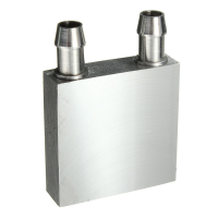 40X40x12mm Aluminum Water Cooling Block For CPU Graphics Radiator Heatsink