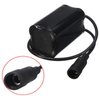 4200Mah 4.2V Rechargeable Battery Pack For Bike Headlight Headlamp