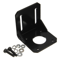 42Mm L Shape Alloy Steel Mounting Bracket For Nema17 Stepper Motor