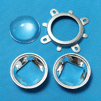 44Mm Lens+reflector Collimator+fixed Bracket For 20w 100w Led