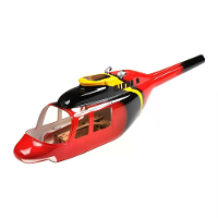 450 Formaat Bell 206 RC helikopter reserveonderdeel canopy