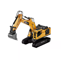 4DRC 4D E1 E3 3 in 1 RC simulatie ingenieursmodel legering emmer graafmachine gesimuleerde sproeiverlichting RTR RC auto