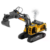 4DRC E3 3 18CH RC simulatie engineeringmodel graafmachine RTR RC auto schroefstang graafmachine sproeieffecten alloy beu